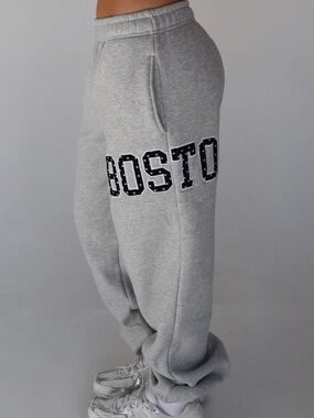 1987 The Label 'Boston' City Sweatpants - Stone Dot